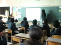 スクリーンに映しながら自己紹介です。