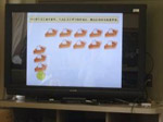 包含除の操作場面
「１２このうち３個配った」