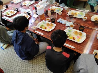 ３日目の朝食