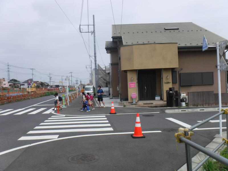 下校の様子②」